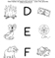 Preschool Alphabet DEF